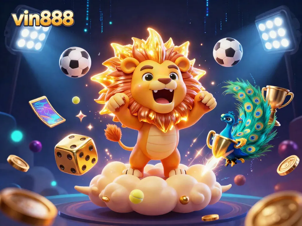 Experience thrilling gameplay at vin888 with vibrant casino elements and dynamic sports action.